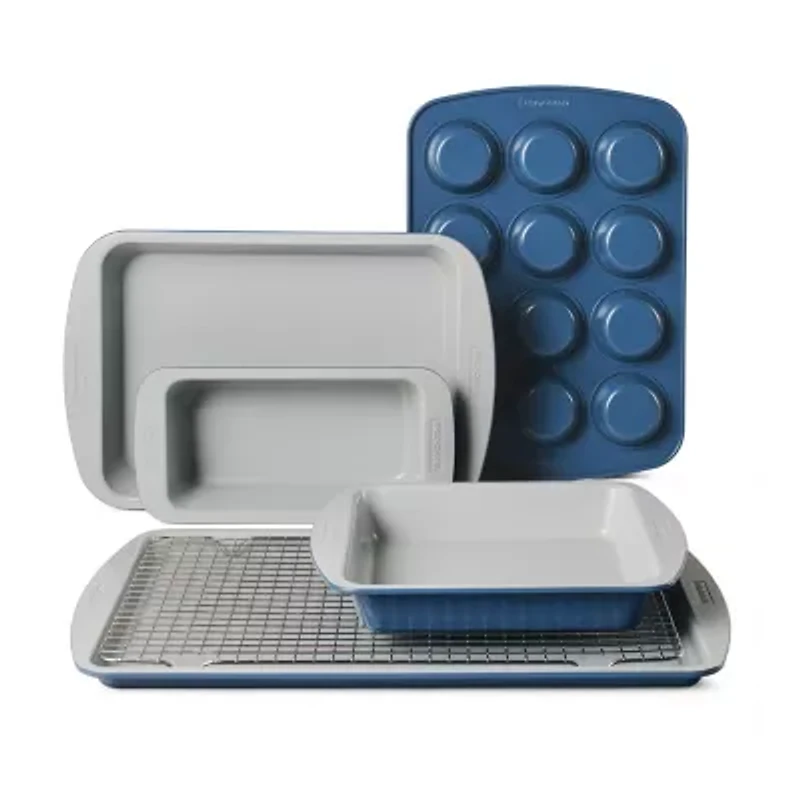 Tramontina Rise 6-pc. Cookie Sheet and Cooling Rack Set