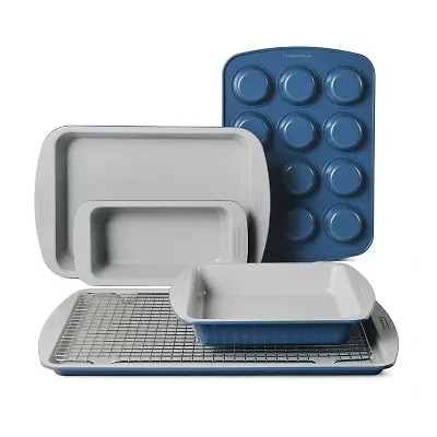 Tramontina Rise 6-pc. Cookie Sheet and Cooling Rack Set