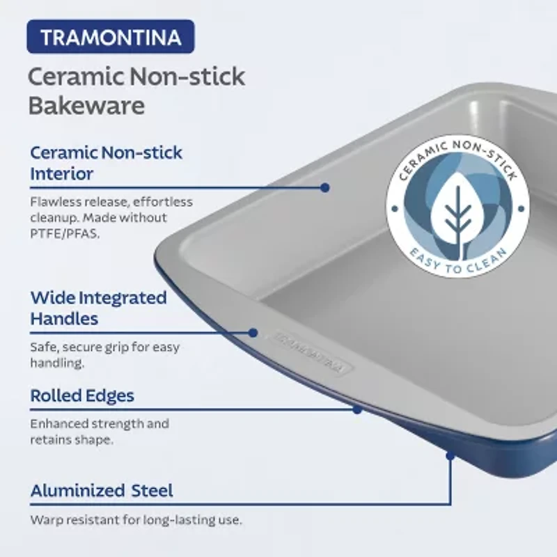 Tramontina Rise 6-pc. Cookie Sheet and Cooling Rack Set