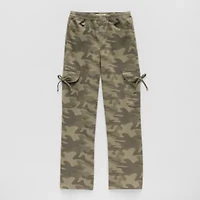 Vanilla Star Big Kid Girls Wide Leg Cargo Pant