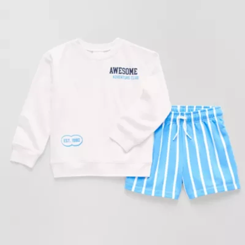 Okie Dokie Toddler & Little Boys 2-pc. Short Set