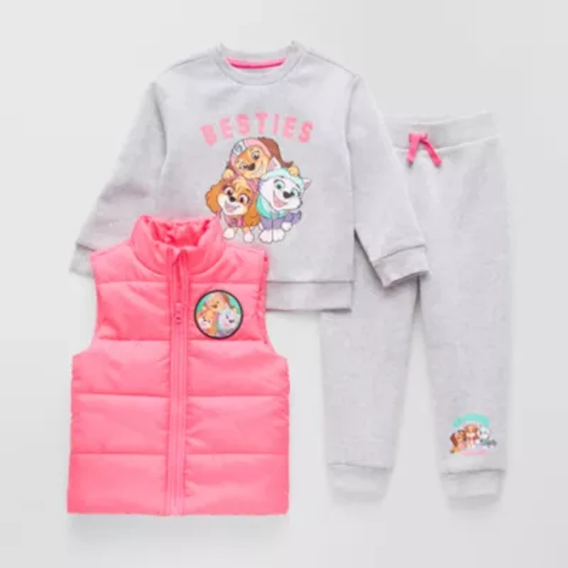 Toddler Girls Paw Patrol 3-pc. Pant Set