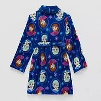 Disney Collection Little & Big Kid Girls Knee Length Long Sleeve Frozen Robe