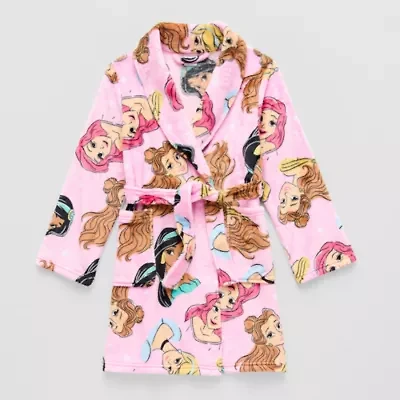 Disney Collection Little & Big Kid Girls Knee Length Long Sleeve Princess Robe