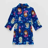 Disney Collection Toddler Girls Knee Length Long Sleeve Frozen Robe