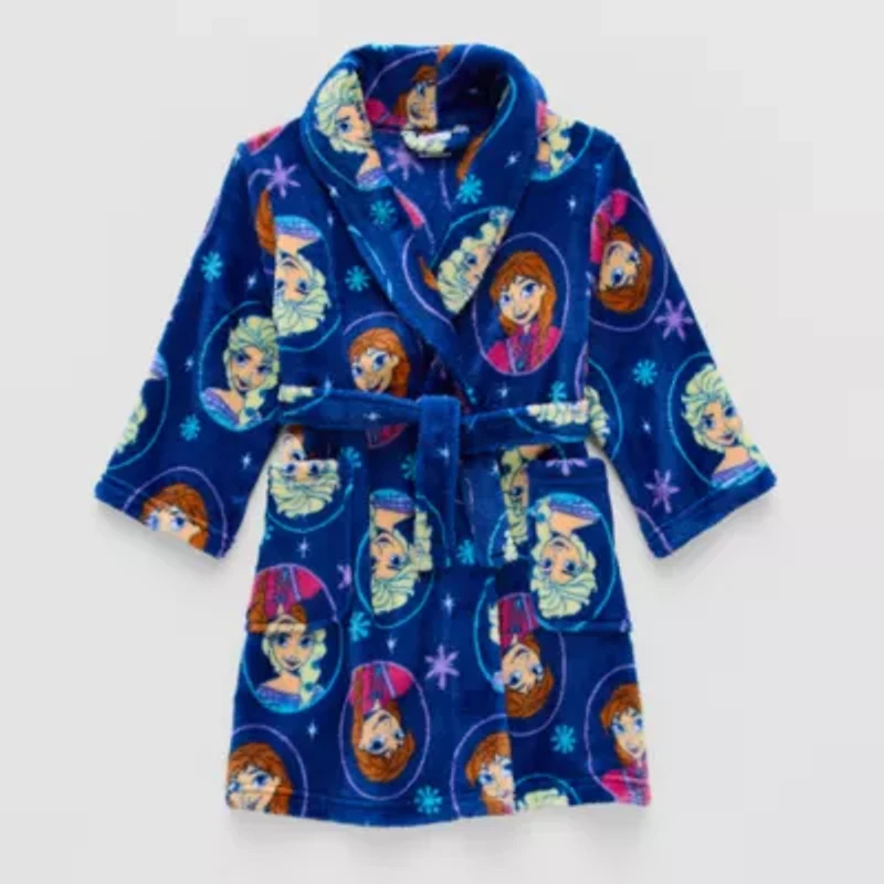 Disney Collection Toddler Girls Knee Length Long Sleeve Frozen Robe