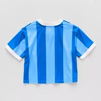 Xersion Little & Big Kid Girls V Neck Short Sleeve Moisture Wicking Quick Dry Jersey