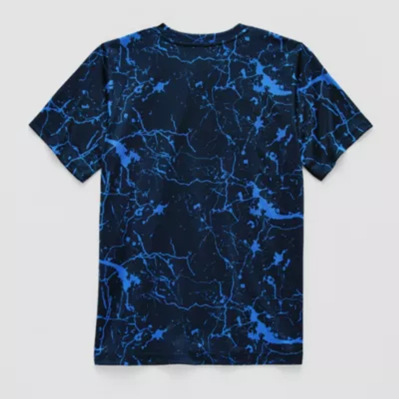 Xersion Little & Big Kid Boys Crew Neck Short Sleeve Regular Fit Graphic T-Shirt