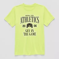 Xersion Little & Big Kid Boys Crew Neck Short Sleeve Regular Fit Graphic T-Shirt