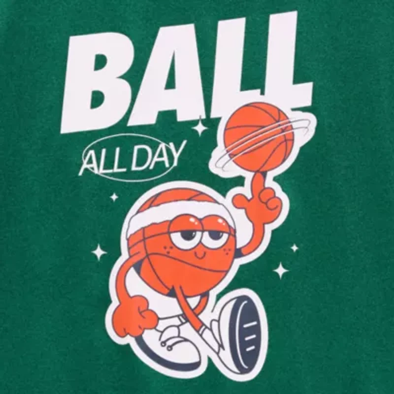 Xersion Little & Big Kid Boys Crew Neck Short Sleeve Regular Fit Graphic T-Shirt