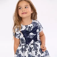 Bonnie Jean Toddler Girls Short Sleeve Cap Fit + Flare Dress