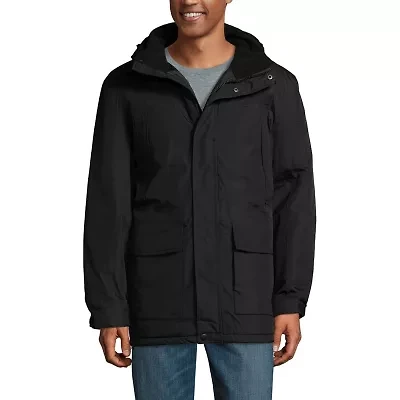 Victory Mens Hooded Midweight Big and Tall Overcoat