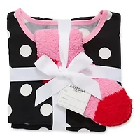 Arizona Little & Big Kid Girls Round Neck Long Sleeve 2-pc. Pajama Sets