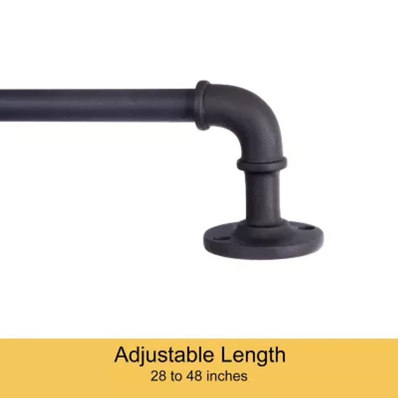 Kenney Adler Indoor/Outdoor Wrap Around 5/8 Adjustable Curtain Rod