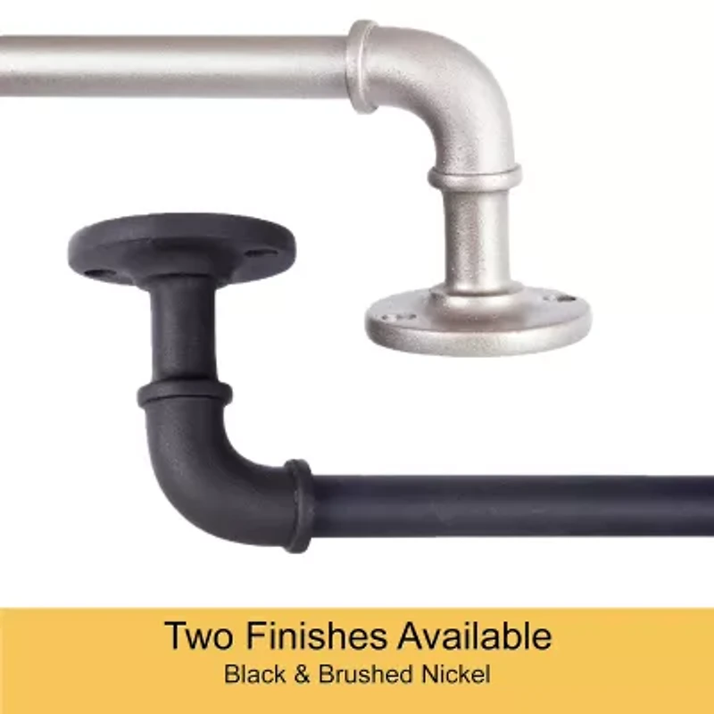 Kenney Adler Indoor/Outdoor Wrap Around 5/8 Adjustable Curtain Rod