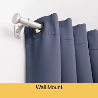 Kenney Weaver Indoor/Outdoor Rust-Resistant 1 Adjustable Curtain Rod