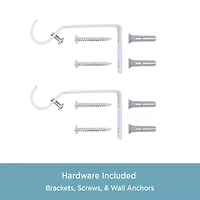 Kenney Cage 5/8 Adjustable Curtain Rod