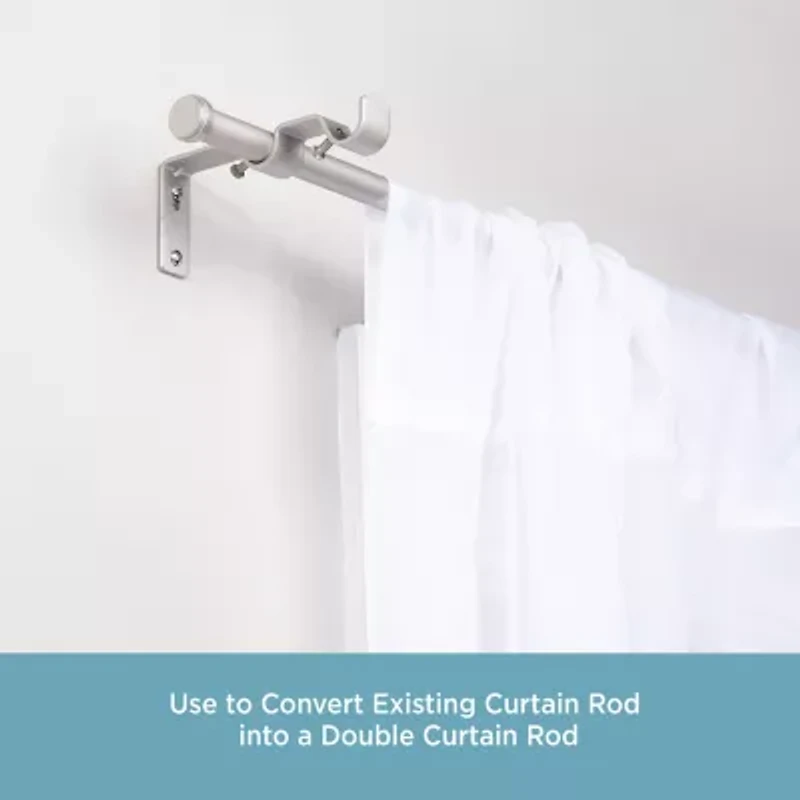 Kenney 5/8 Double Conversion Kit Curtain Rod