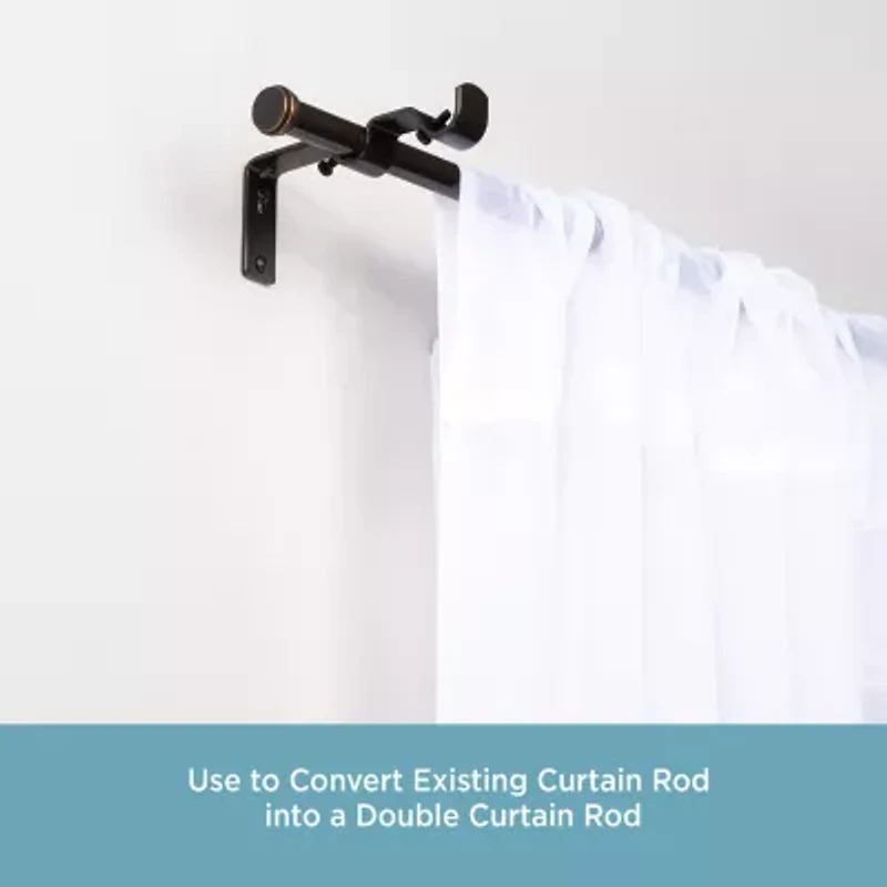 Kenney 5/8 Double Conversion Kit Curtain Rod