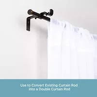 Kenney 5/8 Double Conversion Kit Curtain Rod