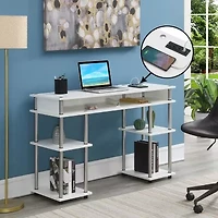 Designs 2 Go Desk with Charging Station
