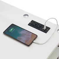 Designs 2 Go Desk with Charging Station