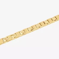 Mens Stainless Steel Tungsten 8 3/4 Inch Link Bracelet