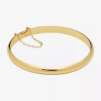 Womens 24K Gold Over Silver Bangle Bracelet