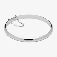 Womens Sterling Silver Bangle Bracelet