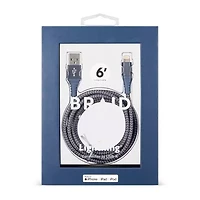 MVMT 6 Ft Braided MFI Cable