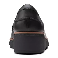 Clarks Sharon Gracie Womens Round Closed Toe Loafers