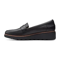 Clarks Sharon Gracie Womens Closed Toe Loafers