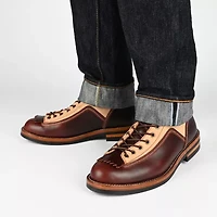 Taft 365 Mens M007 Stacked Heel Lace-Up Boots