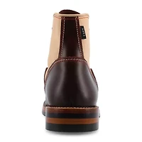 Taft 365 Mens M007 Stacked Heel Lace-Up Boots
