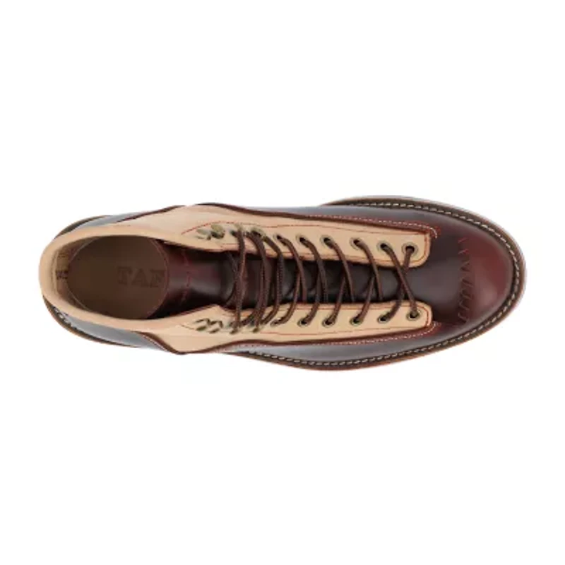 Taft 365 Mens M007 Stacked Heel Lace-Up Boots