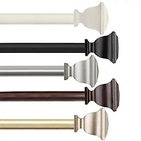 Rod Desyne Romeo 1 Adjustable Curtain