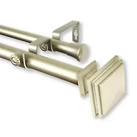 Rod Desyne Bedpost Double Curtain