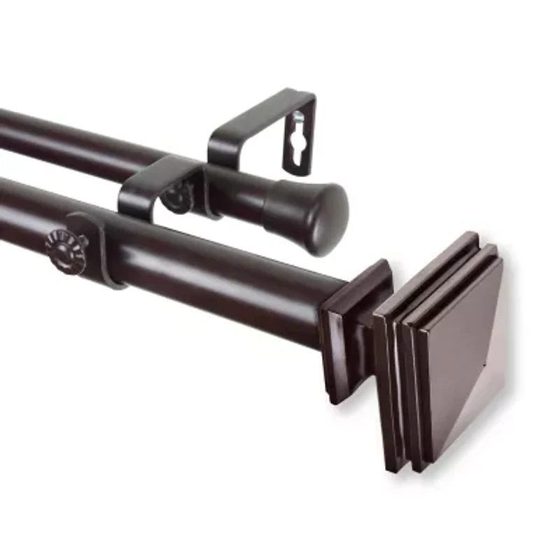 Rod Desyne Bedpost Double Curtain