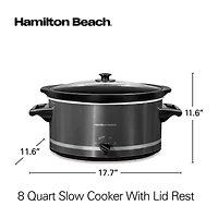 Hamilton Beach® 8-qt. Oval Slow Cooker + Lid Rest