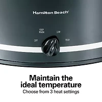 Hamilton Beach® 8-qt. Oval Slow Cooker + Lid Rest
