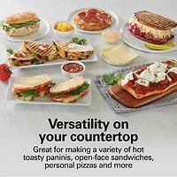 Hamilton Beach® Panini Press Gourmet Sandwich Maker