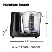 Hamilton Beach® 3-Cup Food Chopper