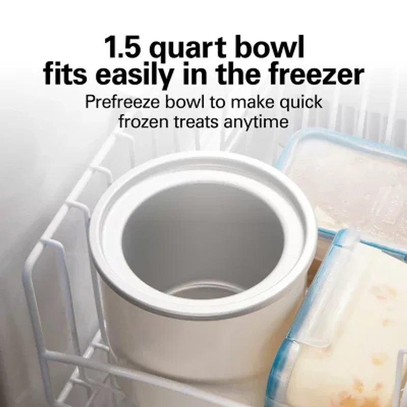Hamilton Beach® 1.5-Quart Ice Cream Maker