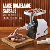 Weston 575-Watt no.8 Electric Grinder and Sausage Stuffer