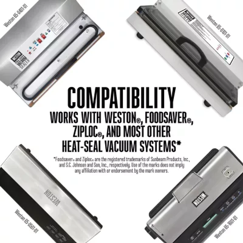 Weston 11x16 Vacuum Sealer Bag- 42 Ct