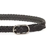a.n.a Braided Skinny Womens Belt