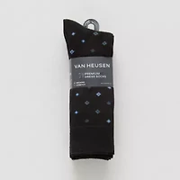 Van Heusen Fancy Dress Mens 7 Pair Crew Socks