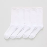 Van Heusen Athletic Mens 6 Pair Crew Socks