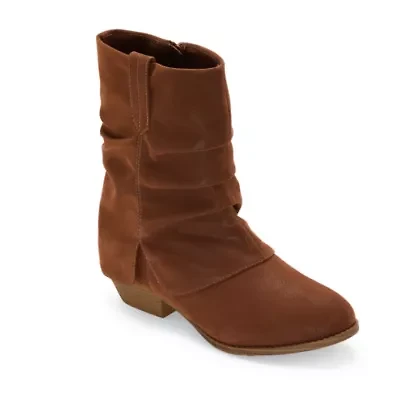 Thereabouts Little & Big Kid Girls Sloan Flat Heel Slouch Boots