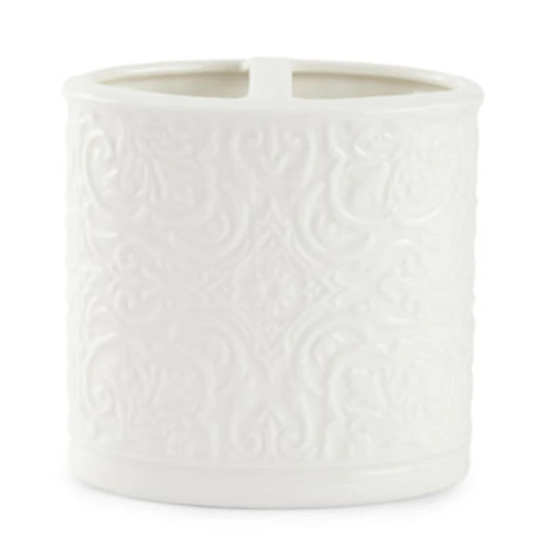 Martha Stewart Medallion Toothbrush Holder